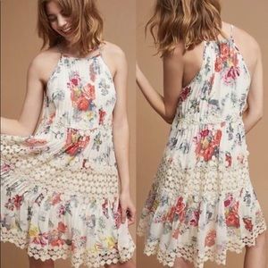 Anthropologie Ranna Gill “Kalila” Floral Dress S